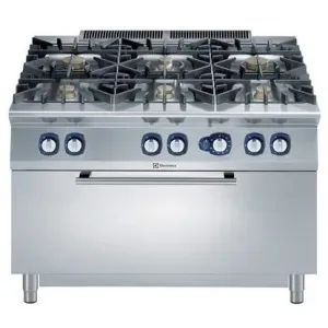 Плита 6 конфорочная 900 серии Electrolux E9GCGL6CL0 391015 ГАЗ – купить по цене завода