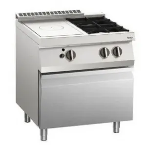 Плита газовая Apach Chef Line SLRSTG87R2DXCS со сплошной поверхностью 700 серии – купить по цене завода