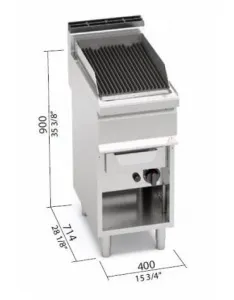 Гриль электрич.700сер Electrolux E7Gredgs0U 371239 – купить по цене завода