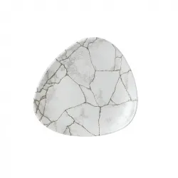 Тарелка мелкая треугольная 19,2СМ, без борта, цвет Kintsugi Agate Grey, Studio Prints Ktagtr71 – купить в RuOborudovanie.ru с доставкой до двери Купить тарелка мелкая треугольная 19,2см, без борта, цвет kintsugi agate grey, studio prints ktagtr71 – цена от завода, доставка до двери | RuOborudovanie.ru