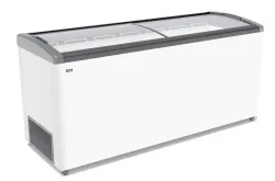 Купить ларь морозильный frostor gellar fg700 e гнутое стекло серый – цена от завода, доставка до двери | RuOborudovanie.ru