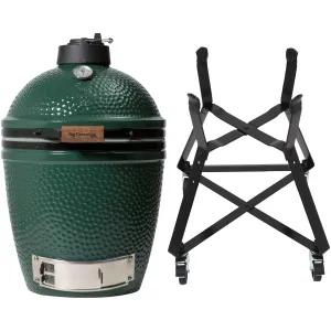 Комплект оборудования Big Green Egg: гриль M+подставка мобильная Big Green Egg AMHD1+EK-Medium+NEST – купить по цене завода