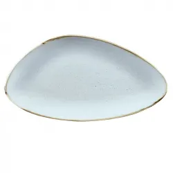 Купить блюдо треугольное chefs 35,5х18,8см, без борта, stonecast, цвет duck egg blue sdestc351 – цена от завода, доставка до двери | RuOborudovanie.ru