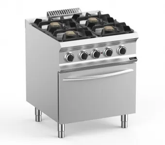 Плита газовая 4 конфорочная 700 серии Apach Chef Line Glrrg77Fep – купить по цене завода