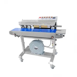 Конвейерный запайщик FRMQ-1010III SS (нерж.) роликовый – купить по цене завода