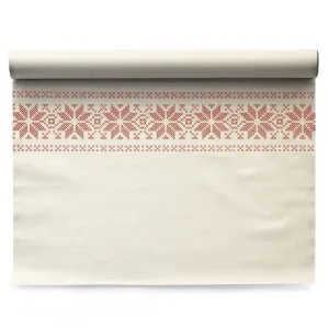 Салфетка сервировочная 48Х32СМ, хлопок, 6шт. В рулоне, серия My Drap, цвет Recycled Cotton Christmas – купить в Ижевске по цене завода