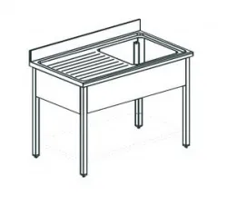 Купить ванна моечная apach chef line ls116-54lw – цена от завода, доставка до двери | RuOborudovanie.ru