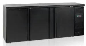 Шкаф холодильный с глухой дверью Tefcold Cbc310 барный черный – купить в Ижевске по цене завода