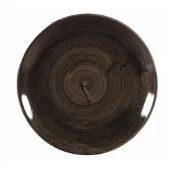 Купить тарелка мелкая 21,7см, без борта, stonecast patina, цвет iron black paibevp81 – цена от завода, доставка до двери | RuOborudovanie.ru