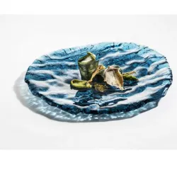Блюдо овальное презентационное стеклянное МОРЕ голубое 28Х25СМ, Mar-Blue Xglas-2825B – купить в RuOborudovanie.ru с доставкой до двери Купить блюдо овальное презентационное стеклянное море голубое 28х25см, mar-blue xglas-2825b – цена от завода, доставка до двери | RuOborudovanie.ru