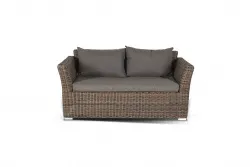 Лаунж-зона 4sis Капучино Дабл (коричневый) арт.KDS3S2CT-5-SET brown из искус.ротанга – купить в Ижевске с доставкой Купить лаунж-зона 4sis капучино дабл (коричневый) арт.kds3s2ct-5-set brown из искус.ротанга в Ижевске – цена завода, доставка до двери | RuOborudovanie.ru