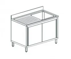 Купить ванна моечная apach chef line ls136-54lwsd – цена от завода, доставка до двери | RuOborudovanie.ru