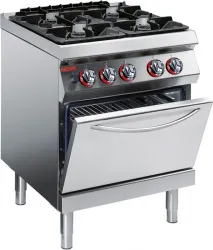 Купить плита газовая angelo po 1g1fa0g напольная c 4 конфорками и духовым шкафом в Ижевске – цена завода, доставка до двери | RuOborudovanie.ru