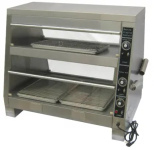 Витрина тепловая Kocateq DH 110 EW передаточная, 2-х ярусная, с подсветкой – купить по цене завода