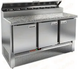 Купить стол холодильный для пиццы hicold pze2-111/gn (1/6) камень в Ижевске – цена завода, доставка до двери | RuOborudovanie.ru