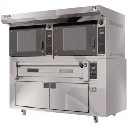Печь конвекционная Apach 2K5P60P DP+E4L18PA Dpbi-T без козырька с подом с расстойкой – купить в Ижевске с доставкой Купить печь конвекционная apach 2k5p60p dp+e4l18pa dpbi-t без козырька с подом с расстойкой в Ижевске – цена завода, доставка до двери | RuOborudovanie.ru