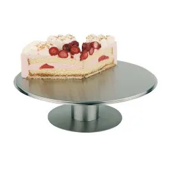 Подставка для торта D30См H7Cм, вращающаяся, без крышки, S/S 00463Aps – купить в RuOborudovanie.ru с доставкой до двери Купить подставка для торта d30см h7cм, вращающаяся, без крышки, s/s 00463aps – цена от завода, доставка до двери | RuOborudovanie.ru