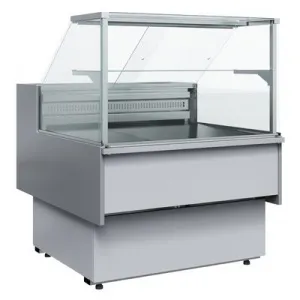 Витрина холодильная Полюс GC110 SM 1,25-1 (ВХС-1,25 Carboma GC110) (СТАЛЬ) – купить по цене завода