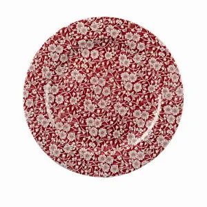 Тарелка мелкая 30,5СМ Vintage Prints, цвет Cranberry Victorian Calico Cacvp111 – купить по цене завода