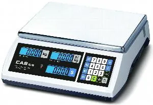 Весы торговые Cas ER-JR-30CB (30кг,10г) электронные – купить в Ижевске по цене завода