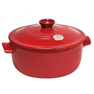 Кастрюля керамическая 4,0Л D26См, серия Flame, цвет гранат 454034 – купить в Ижевске по цене завода