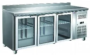 Стол холодильный Cooleq Gn3200Tng бортик стеклянная дверь – купить в Ижевске по цене завода