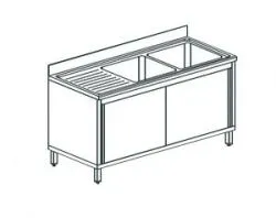 Ванна моечная Apach Chef Line L2S177-55Lwsd – купить в RuOborudovanie.ru с доставкой до двери Купить ванна моечная apach chef line l2s177-55lwsd – цена от завода, доставка до двери | RuOborudovanie.ru
