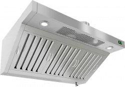 Купить зонт вытяжной пристенный hicold звпок-0808 с козырьком (800х800х400) – цена от завода, доставка до двери | RuOborudovanie.ru