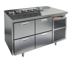 Стол для салатов Hicold Sl1-22gn (1/3) без крышки (+2+10),4 ящика, 1390х700х850мм – купить в RuOborudovanie.ru с доставкой до двери Купить стол для салатов hicold sl1-22gn (1/3) без крышки (+2+10),4 ящика, 1390х700х850мм – цена от завода, доставка до двери | RuOborudovanie.ru