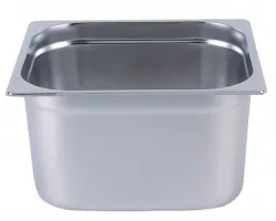 Гастроемкость из нержавеющей стали GN1/2х15 см Paderno 1410515 – купить в RuOborudovanie.ru с доставкой до двери Купить гастроемкость из нержавеющей стали gn1/2х15 см paderno 1410515 – цена от завода, доставка до двери | RuOborudovanie.ru