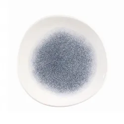 Купить тарелка мелкая "волна" 21см, без борта, цвет raku topaz blue, studio prints rktbog81 – цена от завода, доставка до двери | RuOborudovanie.ru