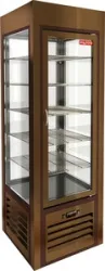 Купить витрина кондитерская вертикальная hicold vrc 350 sh bronze fr в Ижевске – цена завода, доставка до двери | RuOborudovanie.ru