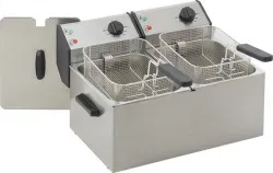 Купить фритюрница roller grill fd 80 d (2х8л) электр. 7,2квт без кранов для слива масла в Ижевске – цена завода, доставка до двери | RuOborudovanie.ru