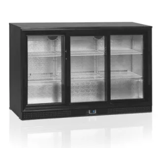 Шкаф холодильный Tefcold DB300S-3 барный черный со стеклом 300л 0,26кВт – купить в Ижевске по цене завода