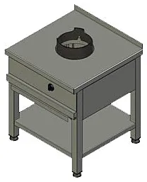Плита газовая Вулкан-Heidebrenner Ksw01 Wok арт.8589 – купить в Ижевске по цене завода