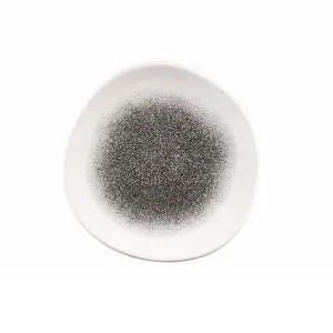 Тарелка мелкая "ВОЛНА" 21СМ, без борта, цвет Raku Quartz Black, Studio Prints Rkbqog81 – купить по цене завода