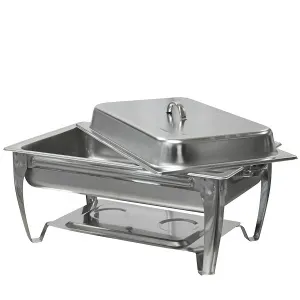 Чафинг-диш ERGO FQ-CD-248-1 на 1 гастроемкость GN 1/1 со съемной крышкой – купить в Ижевске по цене завода