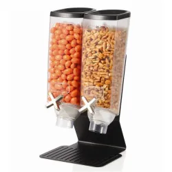 Диспенсер Rosseto Ez-Pro для сыпучих продуктов, две емкости по 3,8л, 22,9Х20,3СМ H43,2См, сталь/акри – купить в Ижевске с доставкой Купить диспенсер rosseto ez-pro для сыпучих продуктов, две емкости по 3,8л, 22,9х20,3см h43,2см, сталь/акри в Ижевске – цена завода, доставка до двери | RuOborudovanie.ru