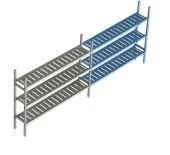 Купить стеллаж polair load.me.poly 18al.3pp40.13е линейная секция 3 яруса в Ижевске – цена завода, доставка до двери | RuOborudovanie.ru