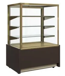 Купить витрина нейтральная полюс 0,6 carboma cube (kc70 n 0,6-1) 0102-0109 корич.-золотой в Ижевске – цена завода, доставка до двери | RuOborudovanie.ru