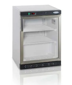 Шкаф морозильный Tefcold Uf200G-P на 200л со стеклом – купить по цене завода