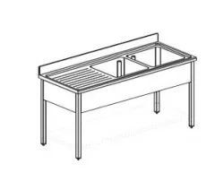 Ванна моечная Apach Chef Line L2S217-65Lwsh – купить в RuOborudovanie.ru с доставкой до двери Купить ванна моечная apach chef line l2s217-65lwsh – цена от завода, доставка до двери | RuOborudovanie.ru