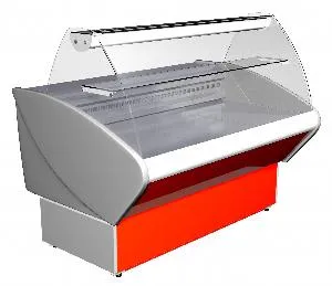 Витрина холодильная Полюс G95 Sm 1,2-1 (ВХС-1,2 Полюс) декор красный – купить по цене завода