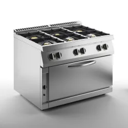 Плита газовая 6 конфорочная 700 серии Apach Chef Line Slrrg127Fg – купить в RuOborudovanie.ru с доставкой до двери Купить плита газовая 6 конфорочная 700 серии apach chef line slrrg127fg – цена от завода, доставка до двери | RuOborudovanie.ru