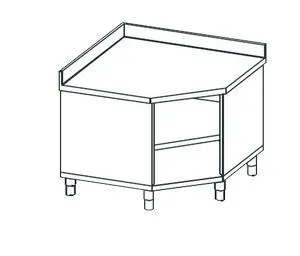 Стол угловой открытый Apach Chef Line Lwt710Sh2U – купить в Ижевске по цене завода