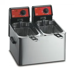 Купить фритюрница fri fri eco4 + 4(650103) с 2 ванной 2 x 3 - 4 л электрическая настольная в Ижевске – цена завода, доставка до двери | RuOborudovanie.ru