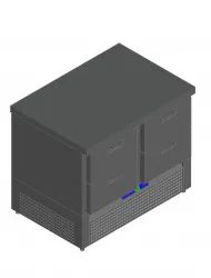 Купить стол с морозильный шкафом hicold gne22/bt o – цена от завода, доставка до двери | RuOborudovanie.ru