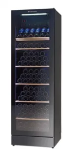 Шкаф винный вентилируемый метал. Wine 185 Fg черный – купить в Ижевске по цене завода