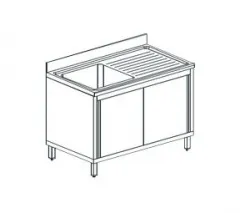 Купить ванна моечная apach chef line ls136-54rwsd – цена от завода, доставка до двери | RuOborudovanie.ru