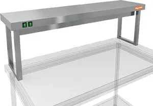 Полка тепловая Hicold TP1-6/3 одноярусная настольная 600х300х400мм – купить в Ижевске по цене завода